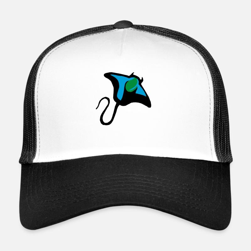 Rayons en couleur Casquette trucker 