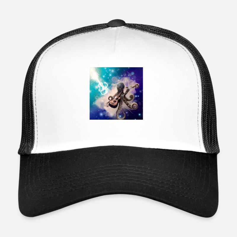 Steampunk Octopus Trucker Cap