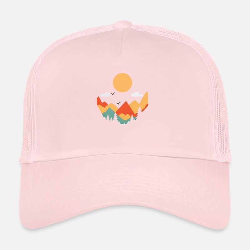 Paysage simple Casquette trucker 