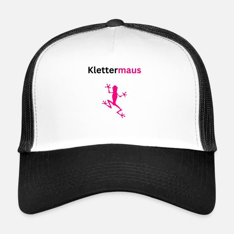 Klettermaus - Trucker Cap - Weiß/Schwarz