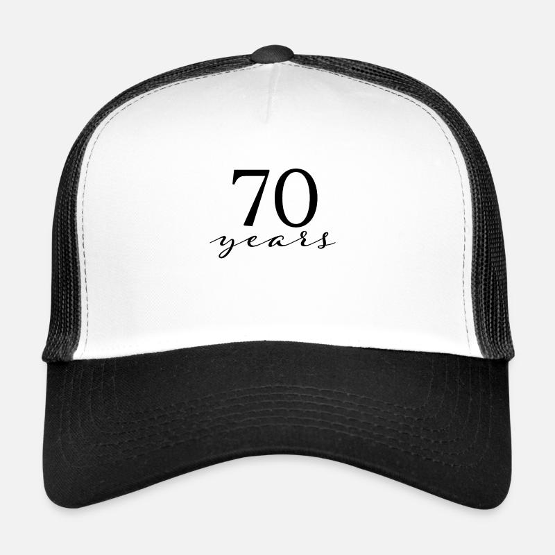 70 ans Casquette trucker 