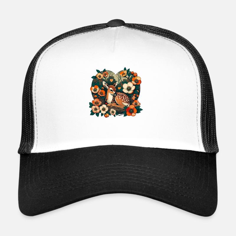 Fauve de printemps Casquette trucker 