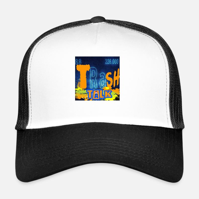 TRASHTALK chemistry - Trucker Cap - white/black