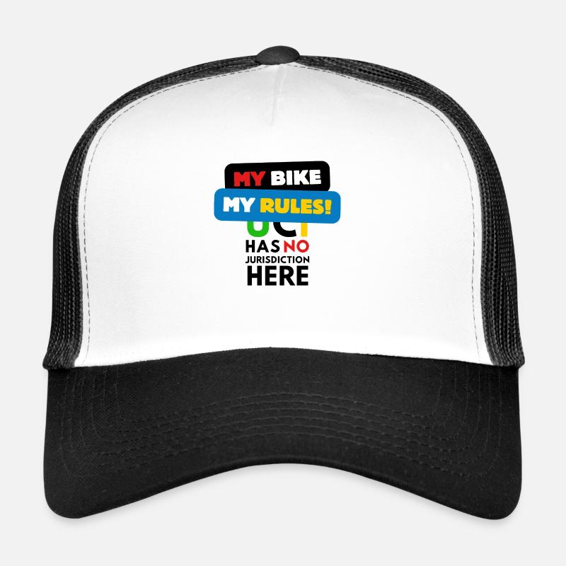Mon vélo, mes règles Casquette trucker 