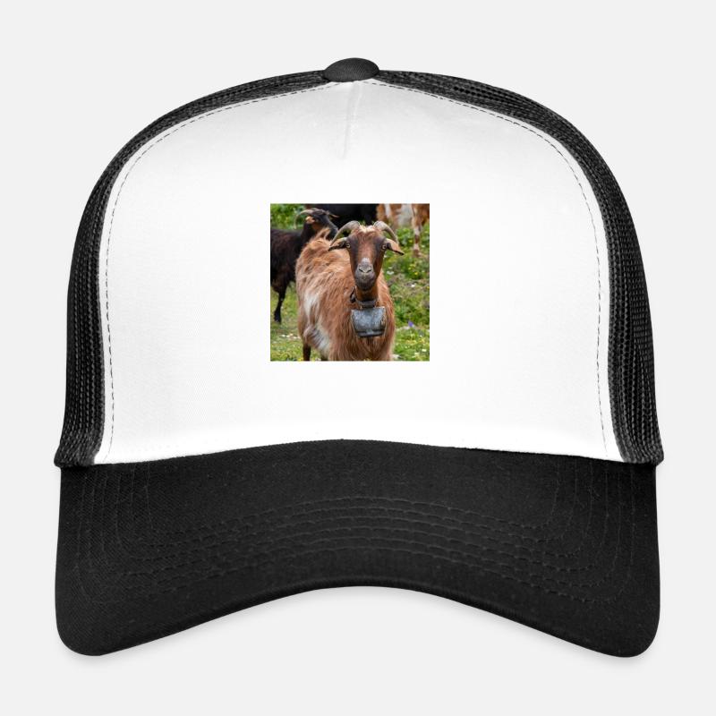 Chèvre de montagne dans le parc national Parc de l’île de Kos Casquette trucker 