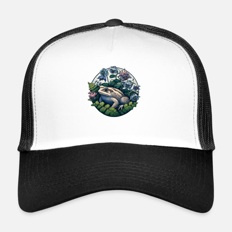 Ancolie crapaud Casquette trucker 
