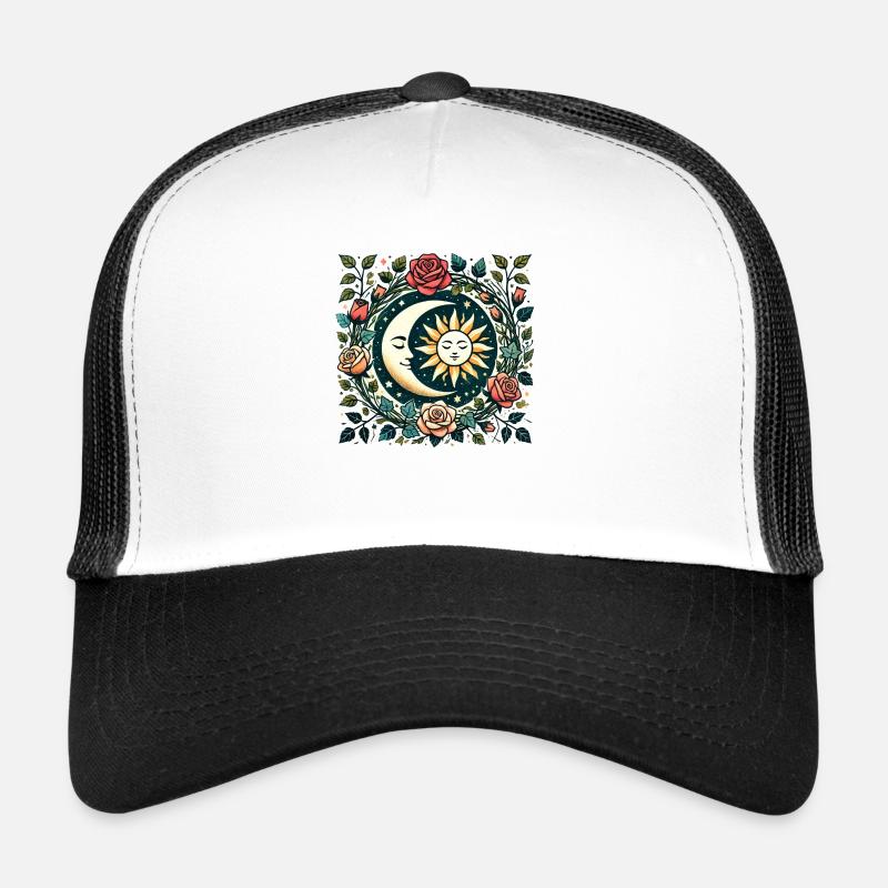 Soleil et Lune Casquette trucker 