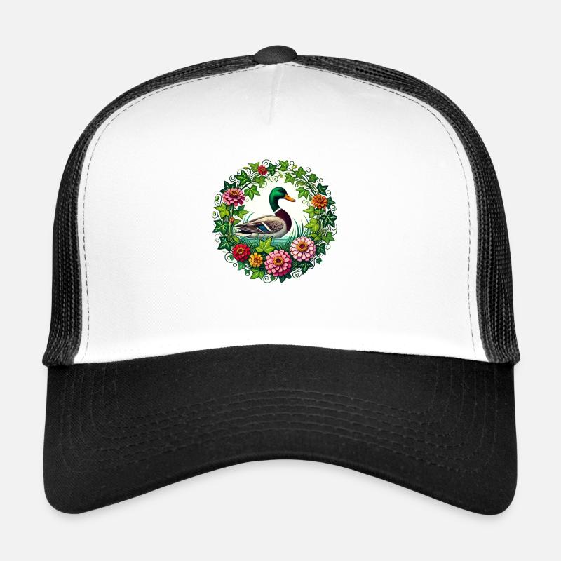 Canard colvert Casquette trucker 