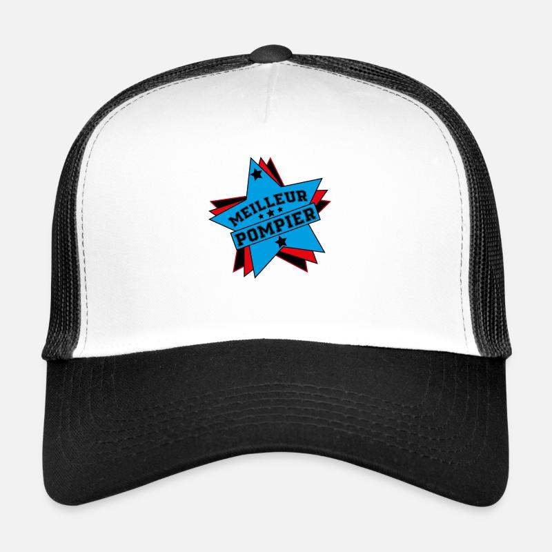 MEILLEUR POMPIER Casquette trucker 