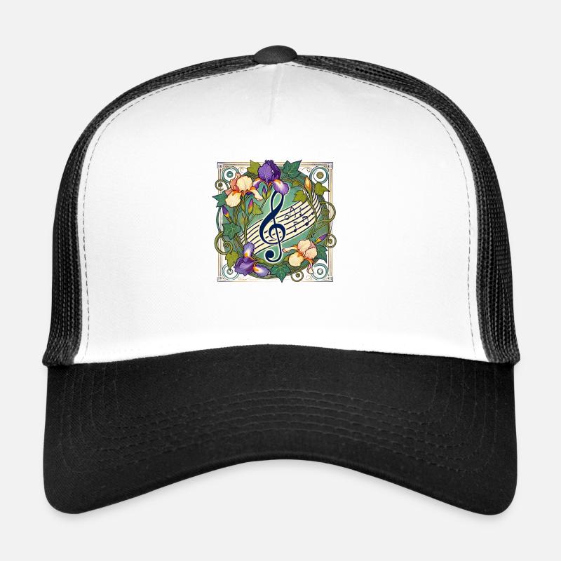 Clé de sol Casquette trucker 