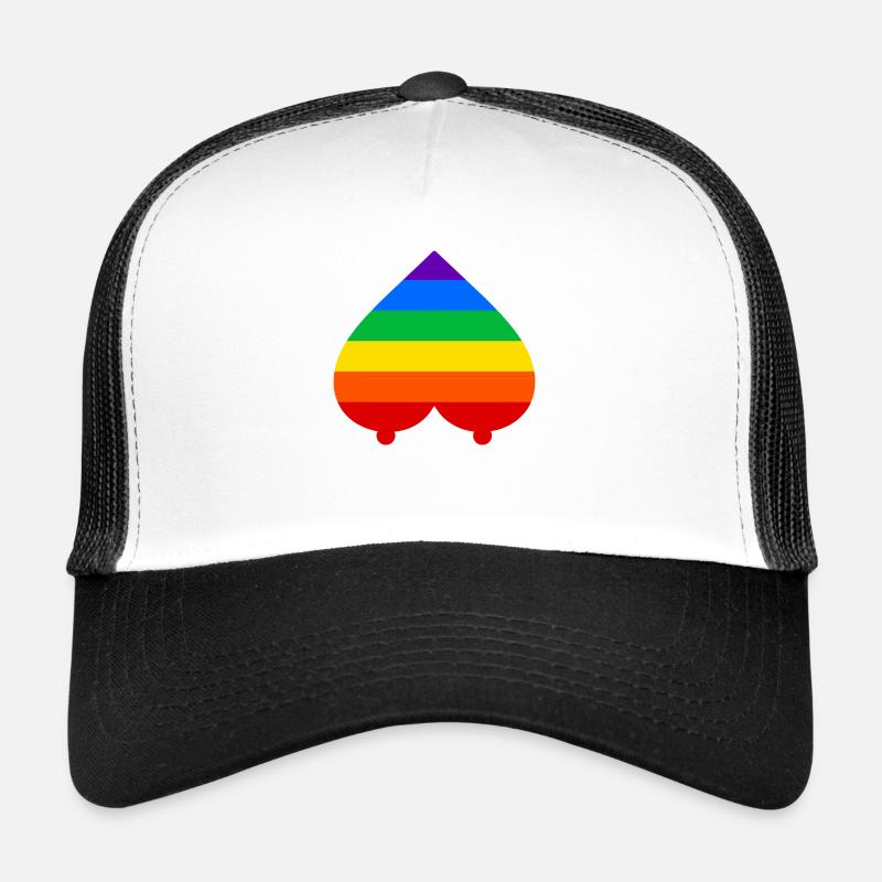 rainbow Trucker Cap