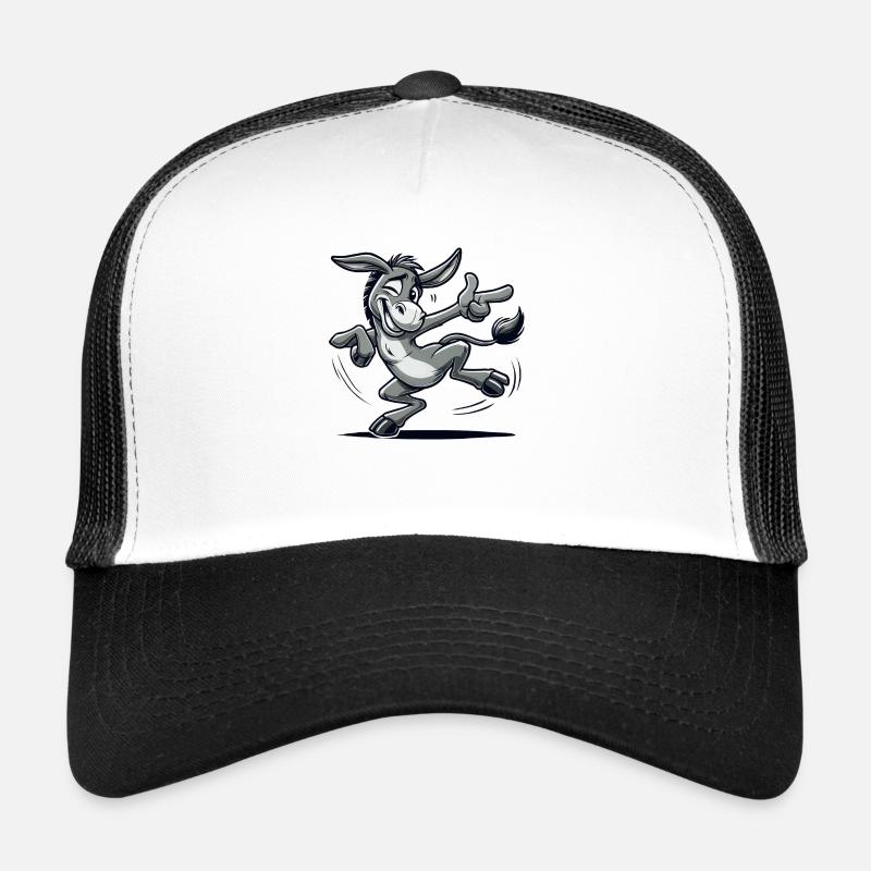 Bande dessinée de l’âne Casquette trucker 
