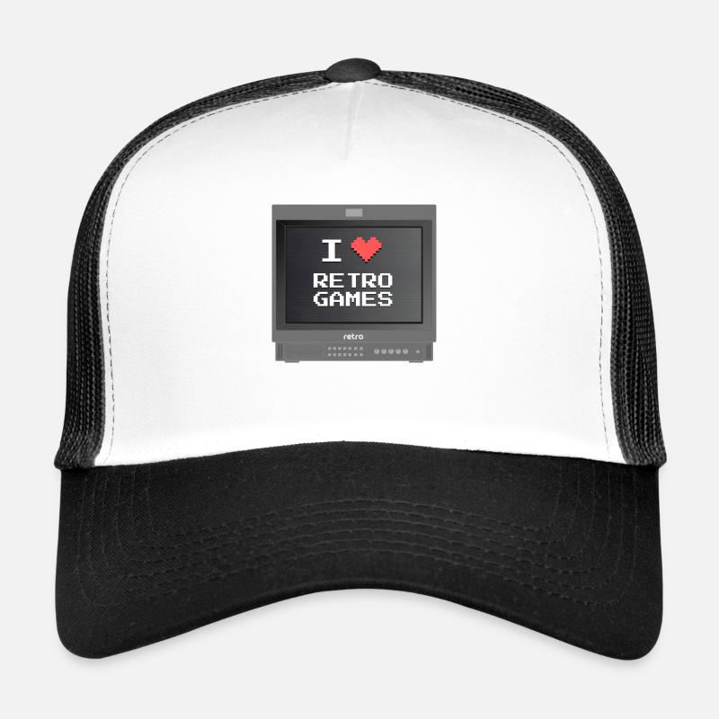 Retrogaming-Liebhaber Trucker Cap