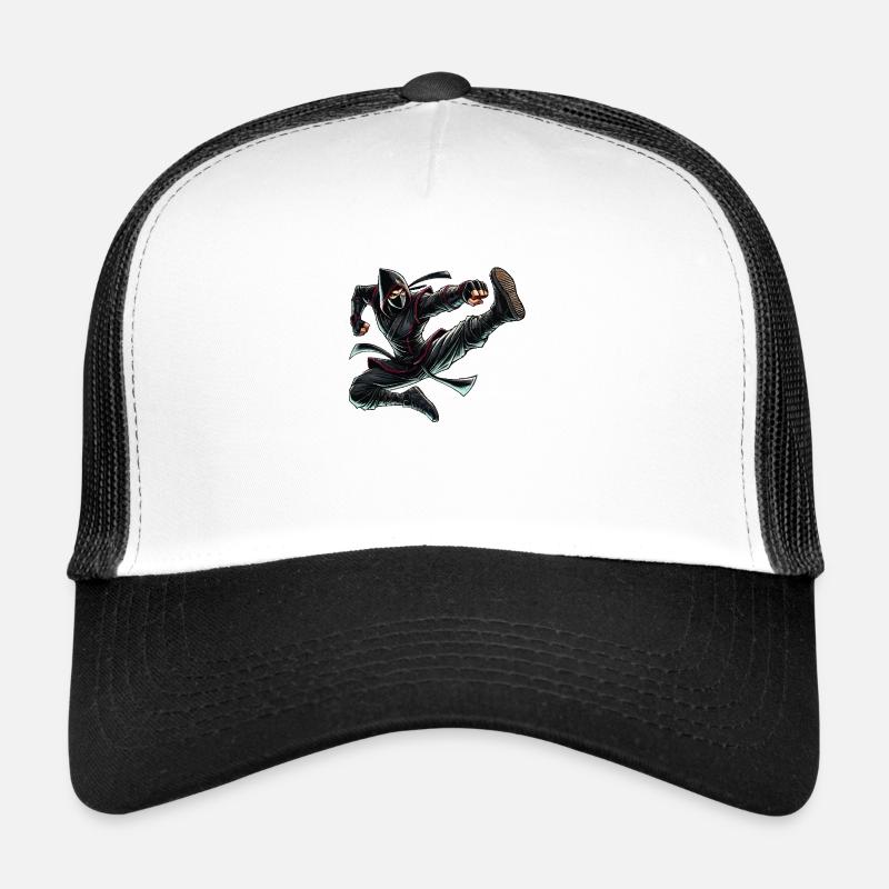 Ninja Comic Trucker Cap