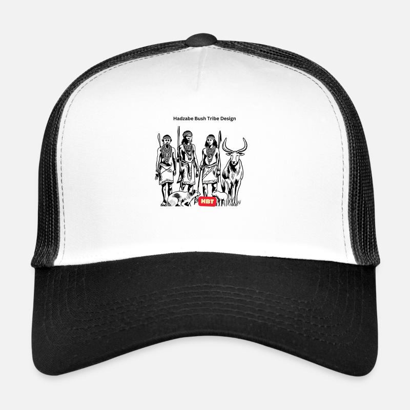 LGBT 20 - Casquette trucker  - blanc/noir
