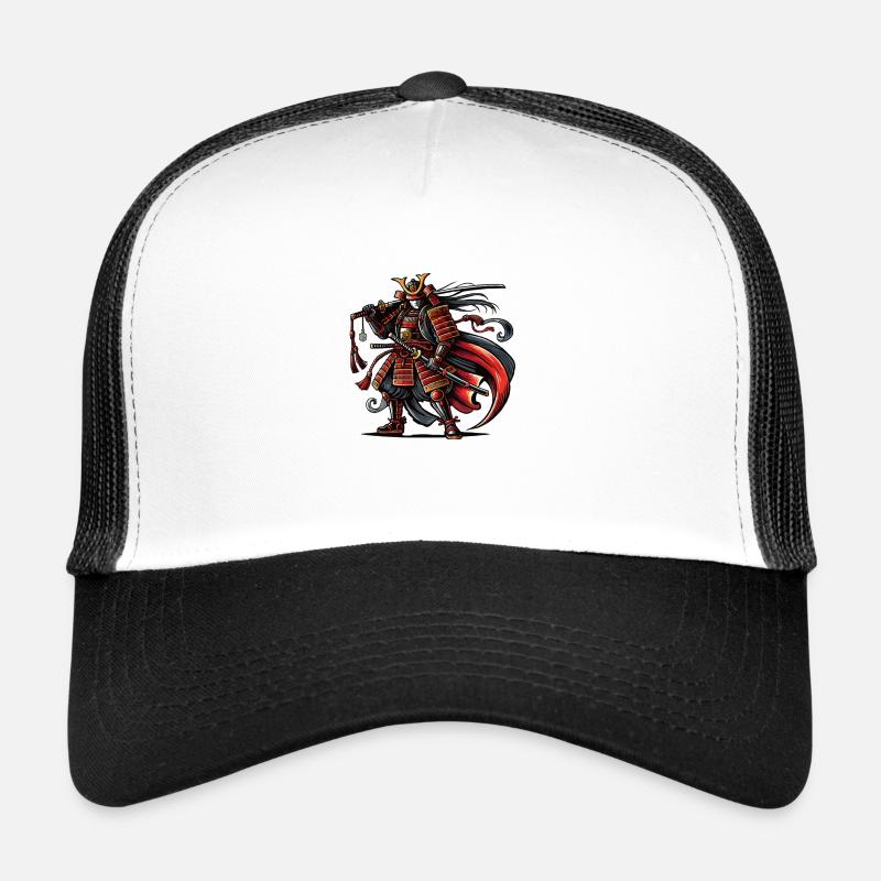 Bande dessinée de samouraï Casquette trucker 