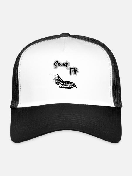 Smack Talk - Trucker Cap - Weiß/Schwarz