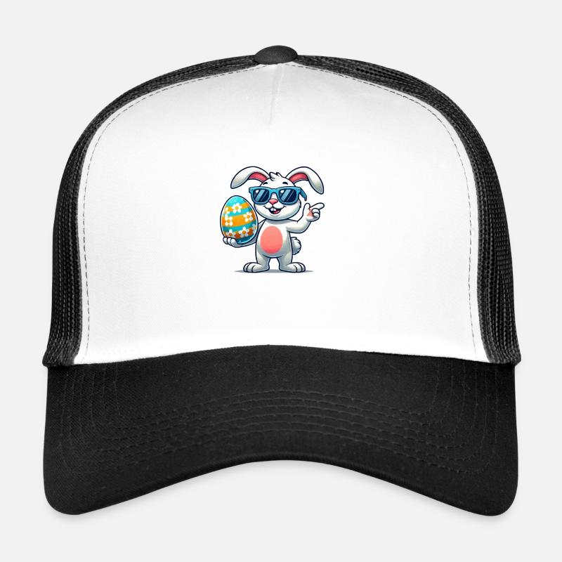 Easter Bunny Sunglasses Trucker Cap
