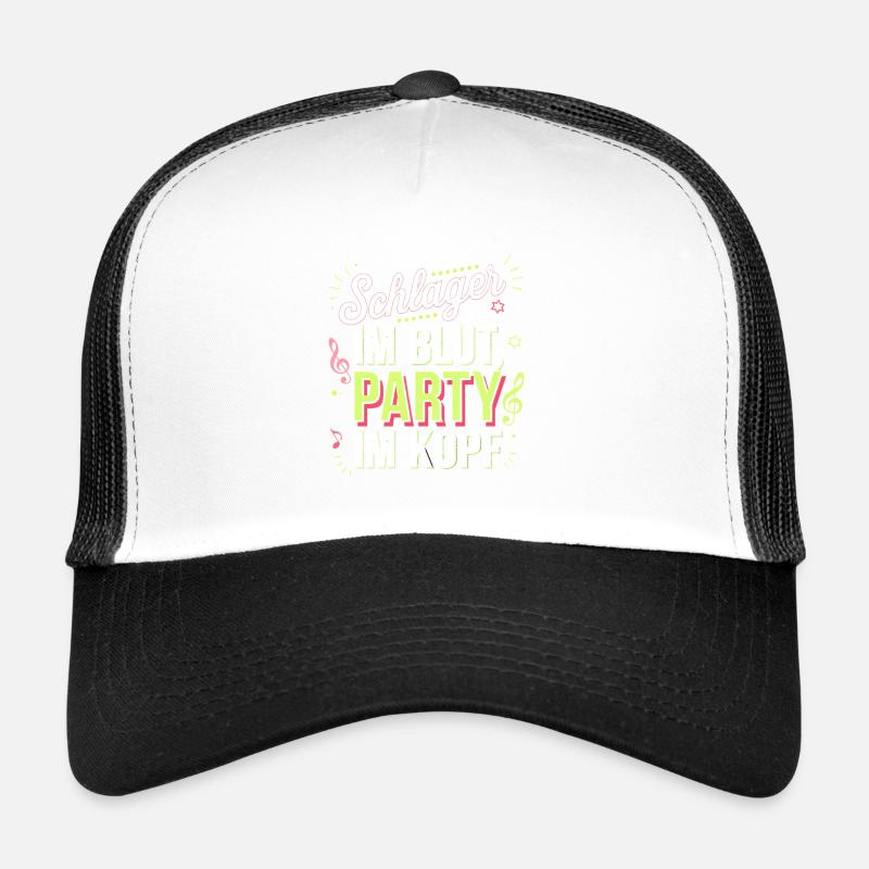 Schlager Im Blut, Party Im Kopf Trucker Cap