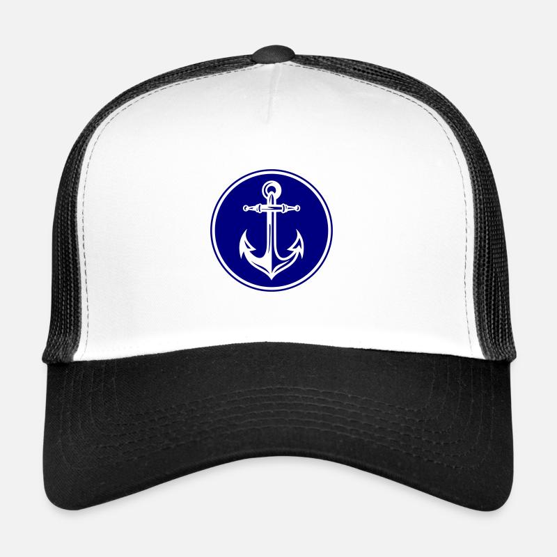 Anchor Icon Trucker Cap