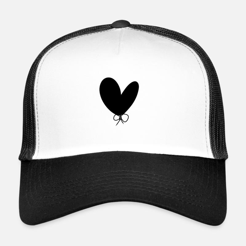 Schleife Herz Symbol Trucker Cap