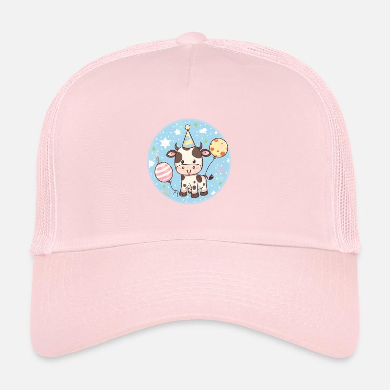 Vache Anniversaire Bébé Casquette trucker 