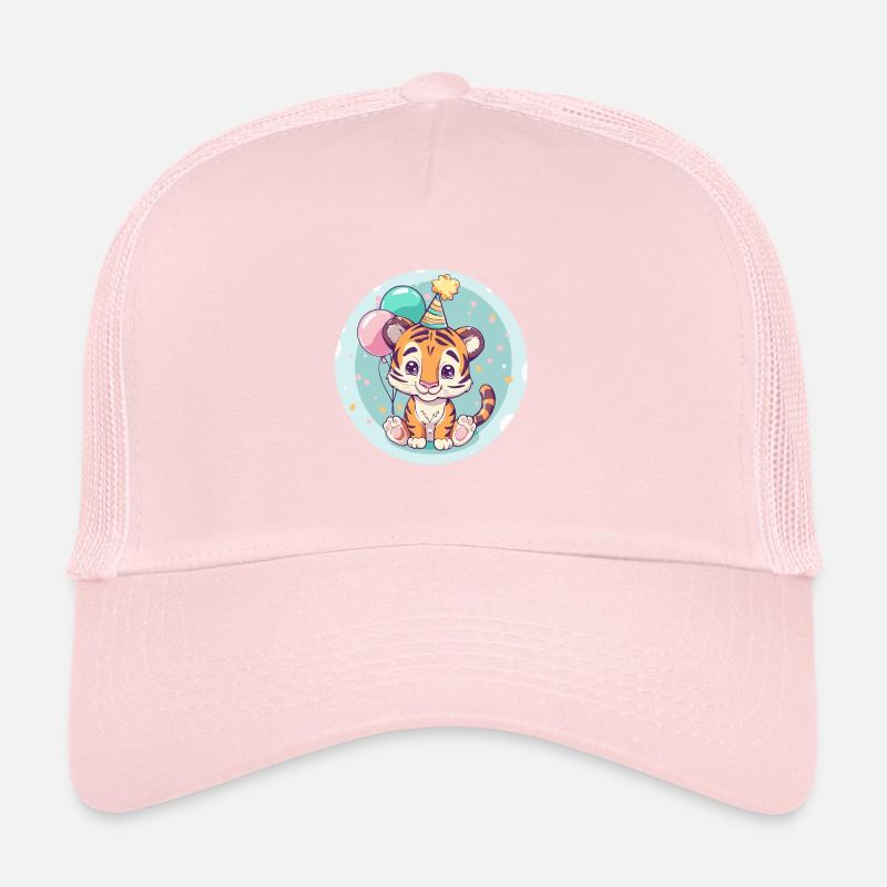 Tigre Anniversaire Bébé Casquette trucker 