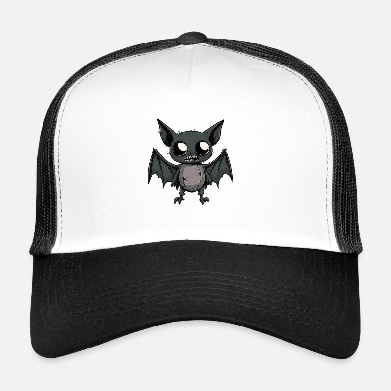 Fledermaus Halloween Comic Lustig Trucker Cap