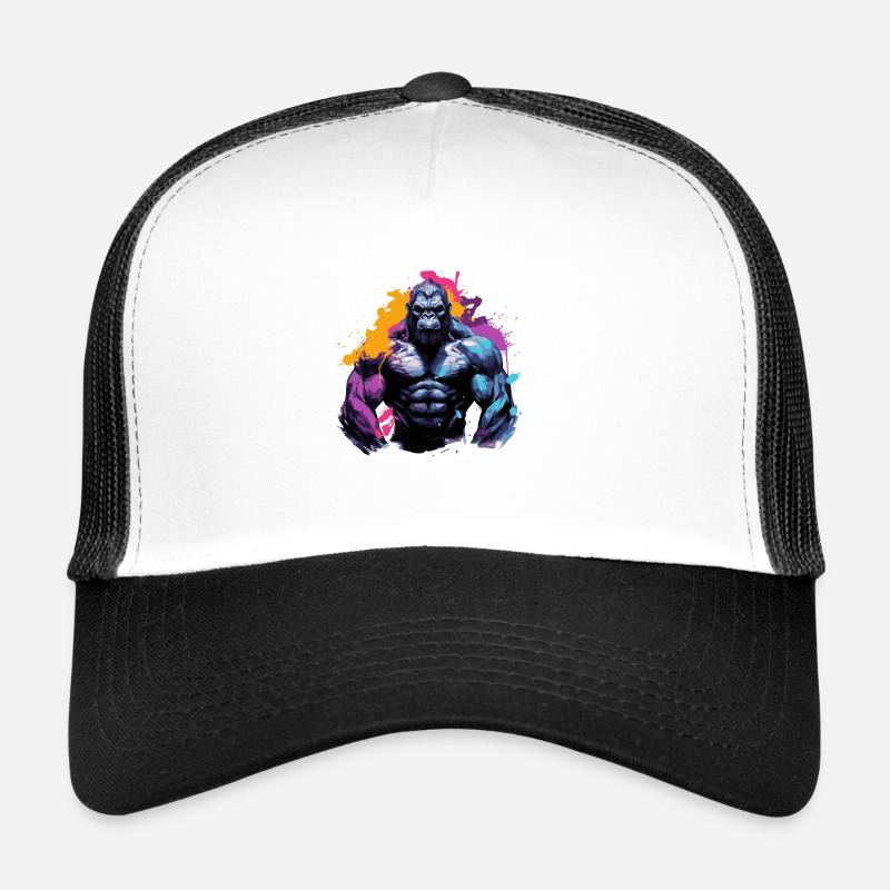 Gorilla Bodybuilding Beast Trucker Cap