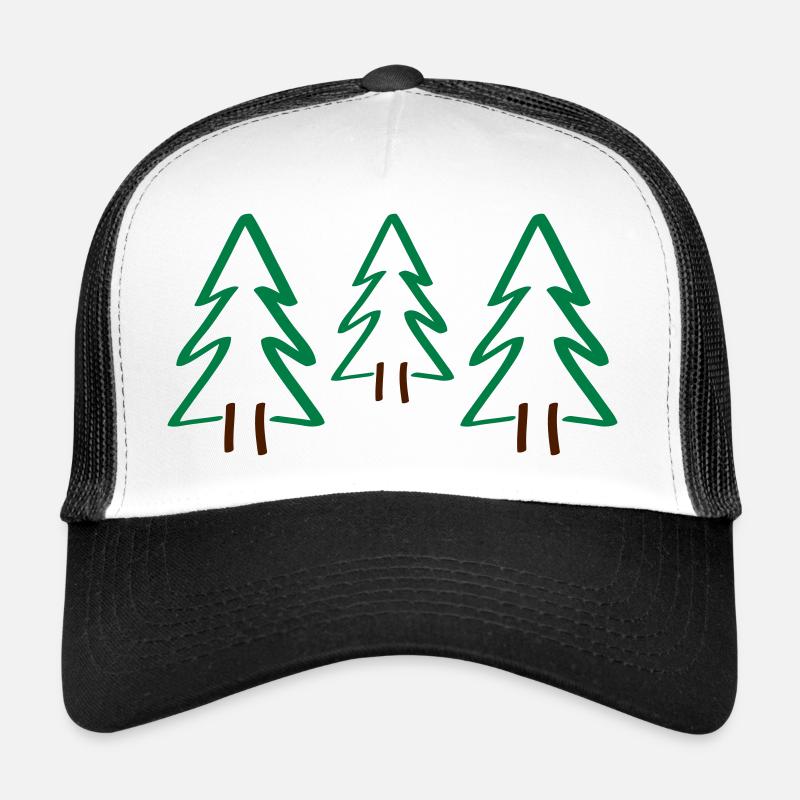arbres noël Casquette trucker 
