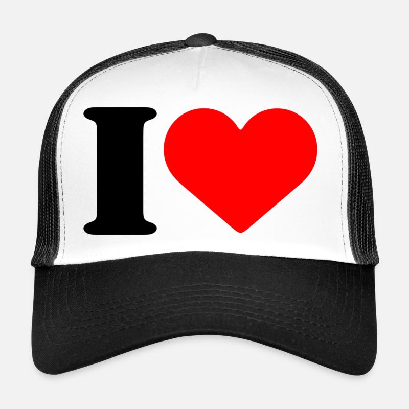 I LOVE Trucker Cap
