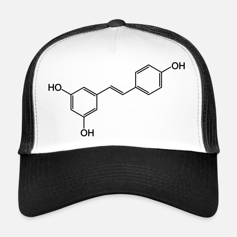 Vin rouge resvératrol Casquette trucker 