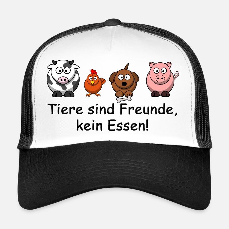 Tiere sind Freunde Trucker Cap