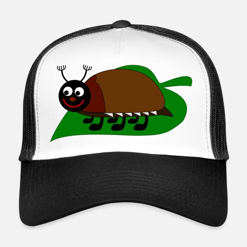 Maikäfer auf einem Blatt Casquette trucker 