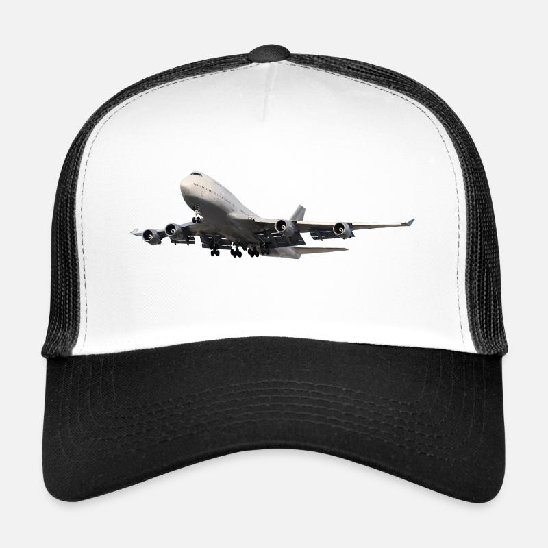 Jumbo-Jet - Trucker Cap - white/black
