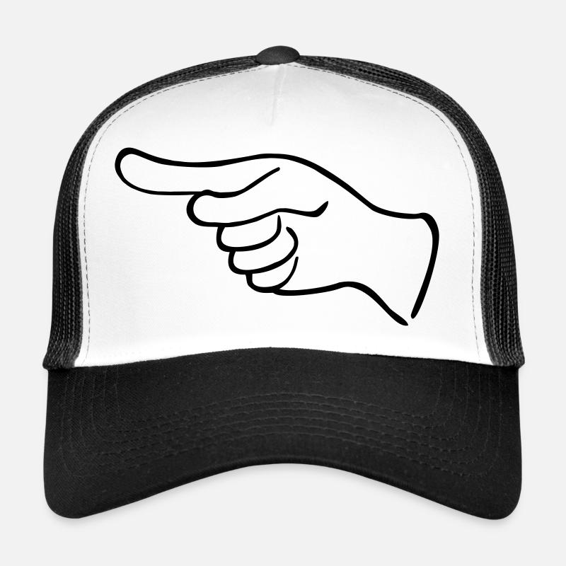 An Indicative Hand Trucker Cap