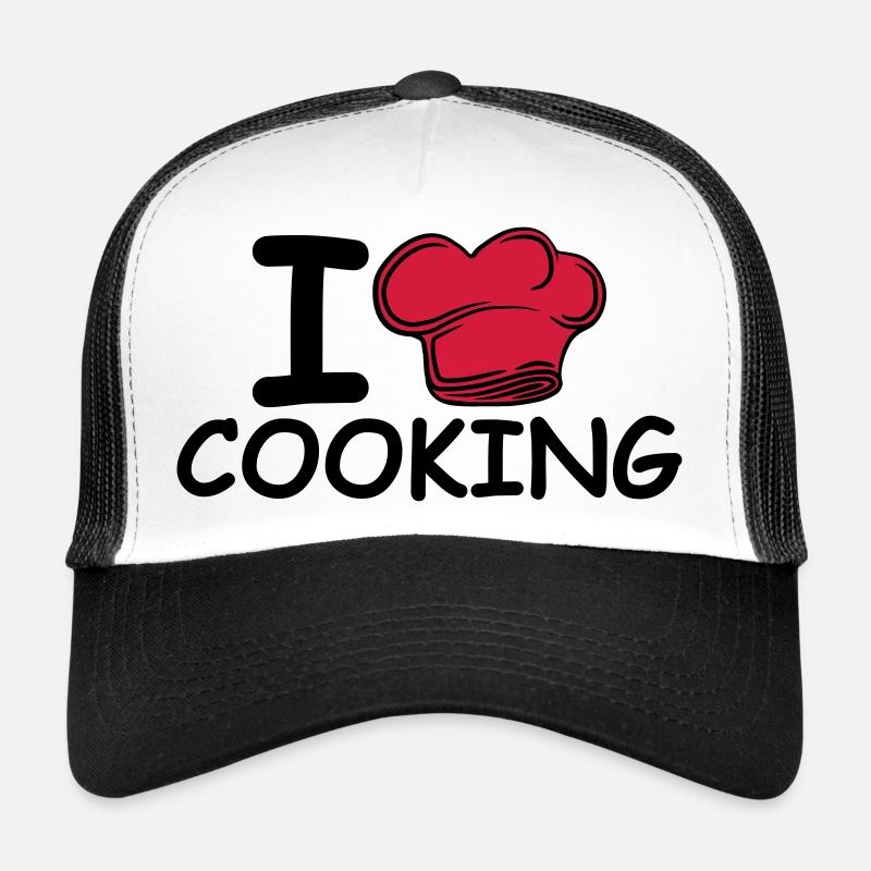 Chef exécutif toque j'aime Liebe Casquette trucker 