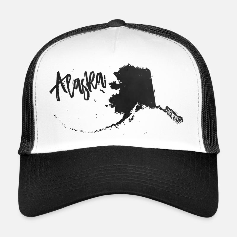 Alaska - Trucker Cap - Weiß/Schwarz