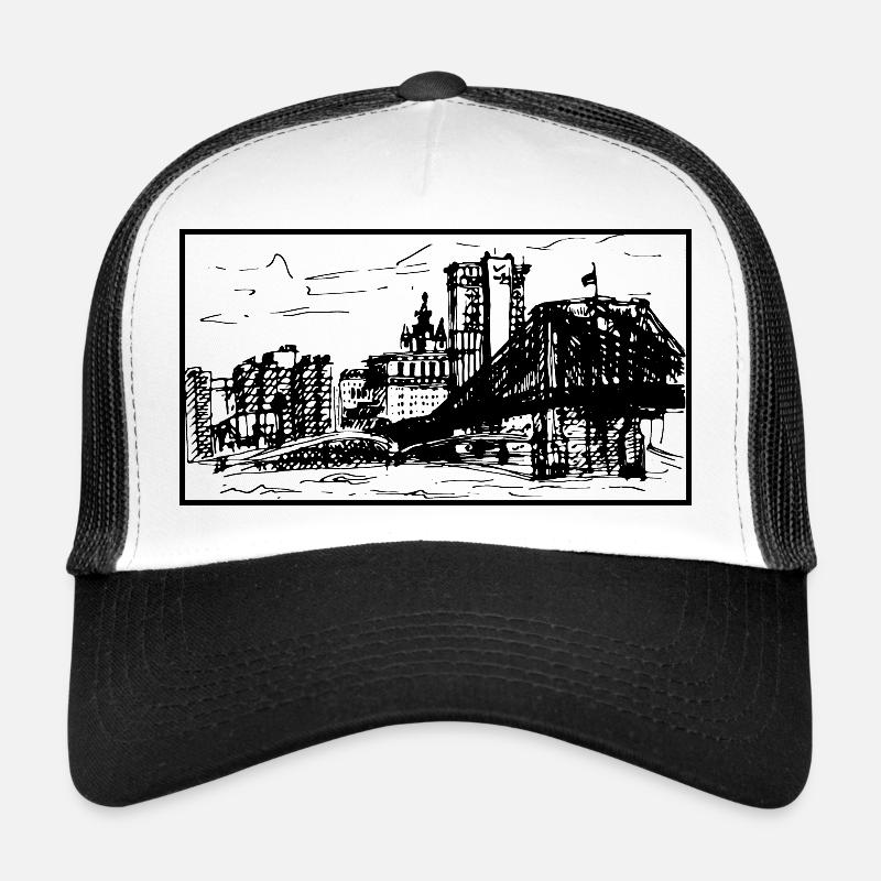 Skyline de New York Casquette trucker 