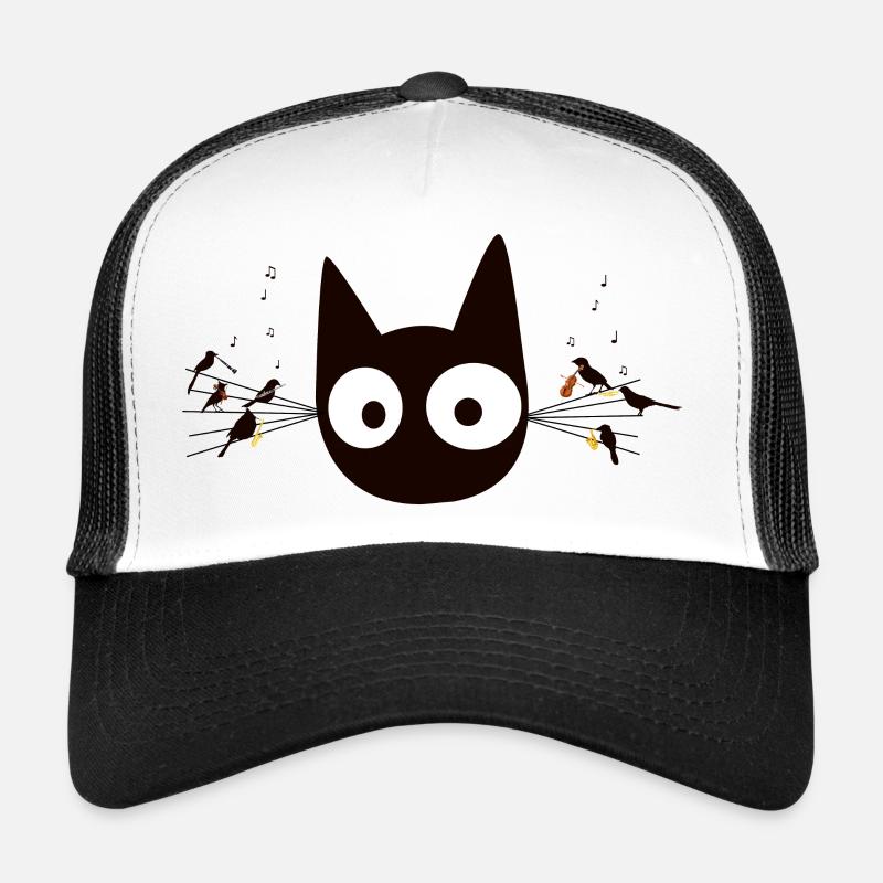 Preto cat Trucker Cap