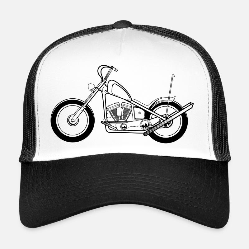Chopper Motorcycle Trucker Cap