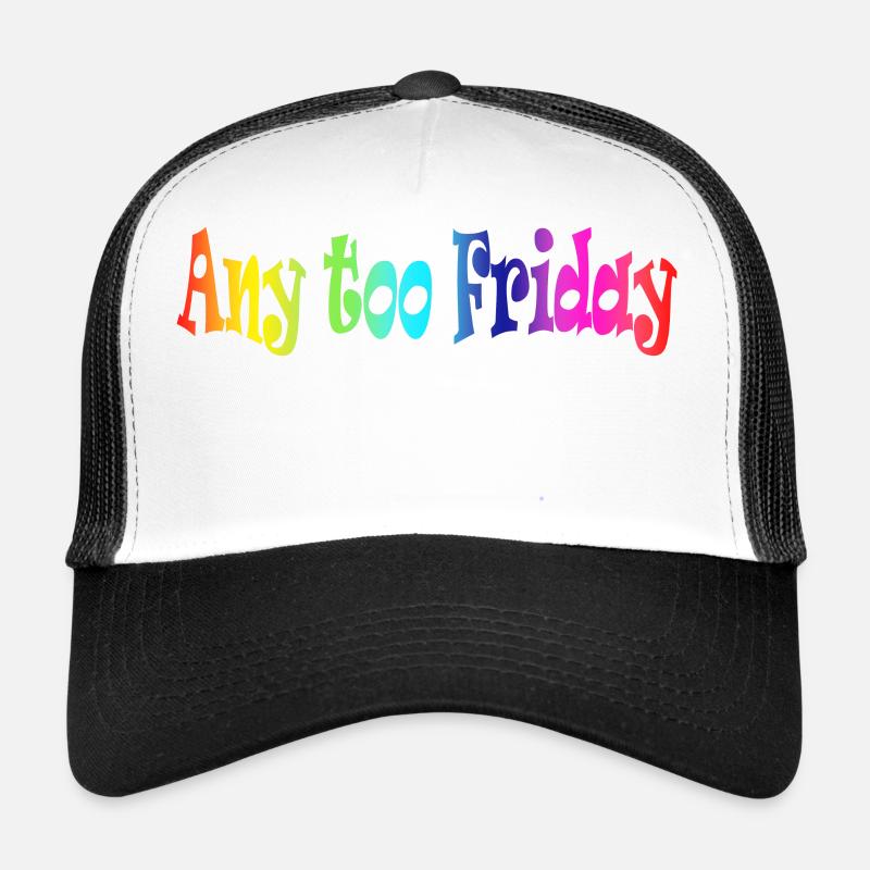 zu viel Freitag Trucker Cap