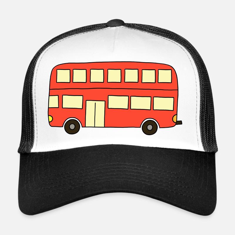 Roter Bus Trucker Cap