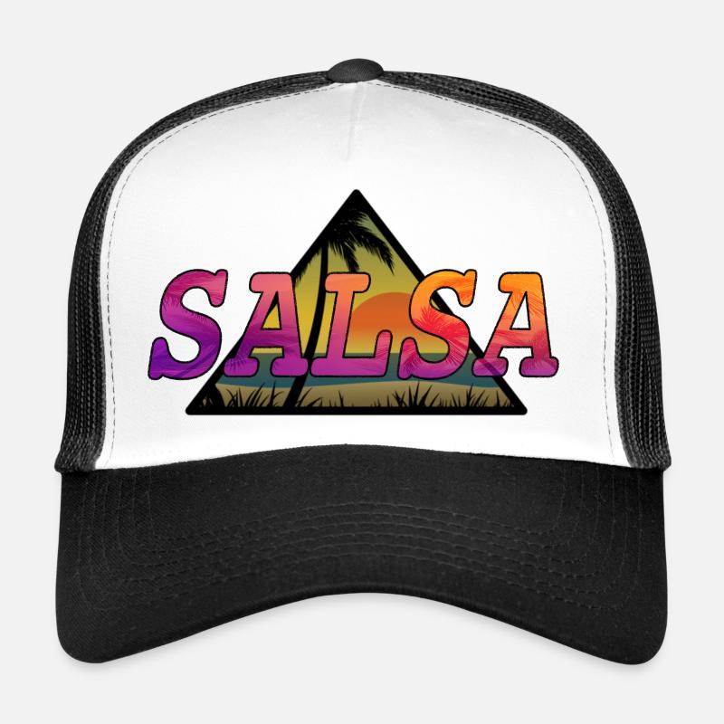Salsabeach - Trucker Cap - Weiß/Schwarz