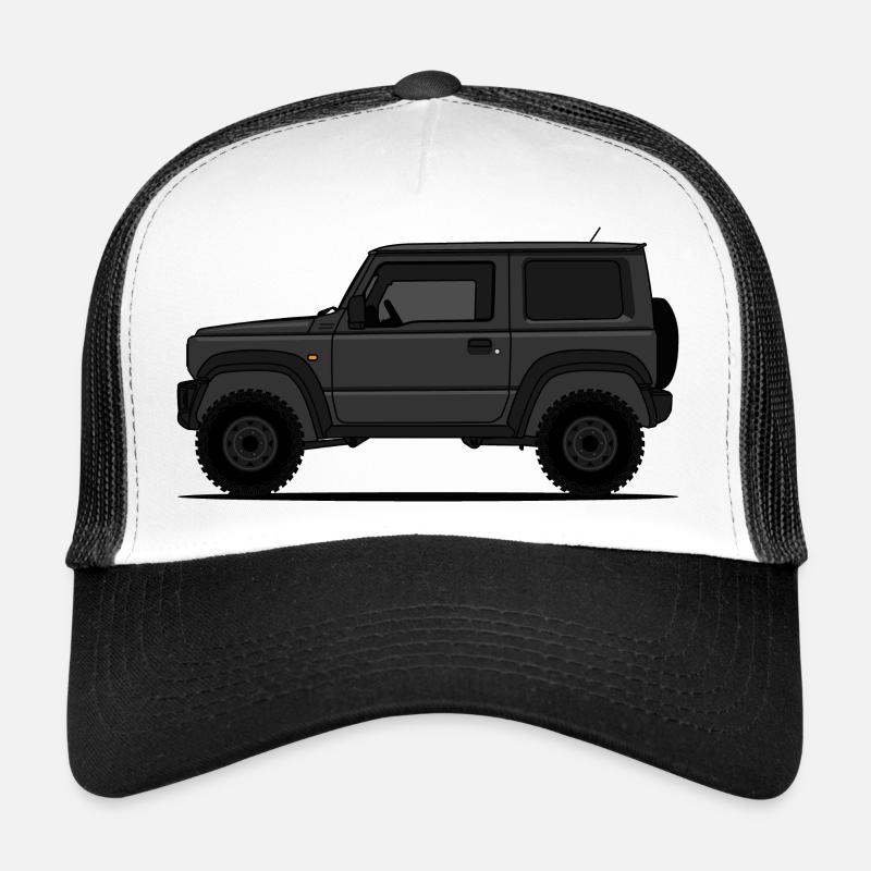 Jimny Black Trucker Cap