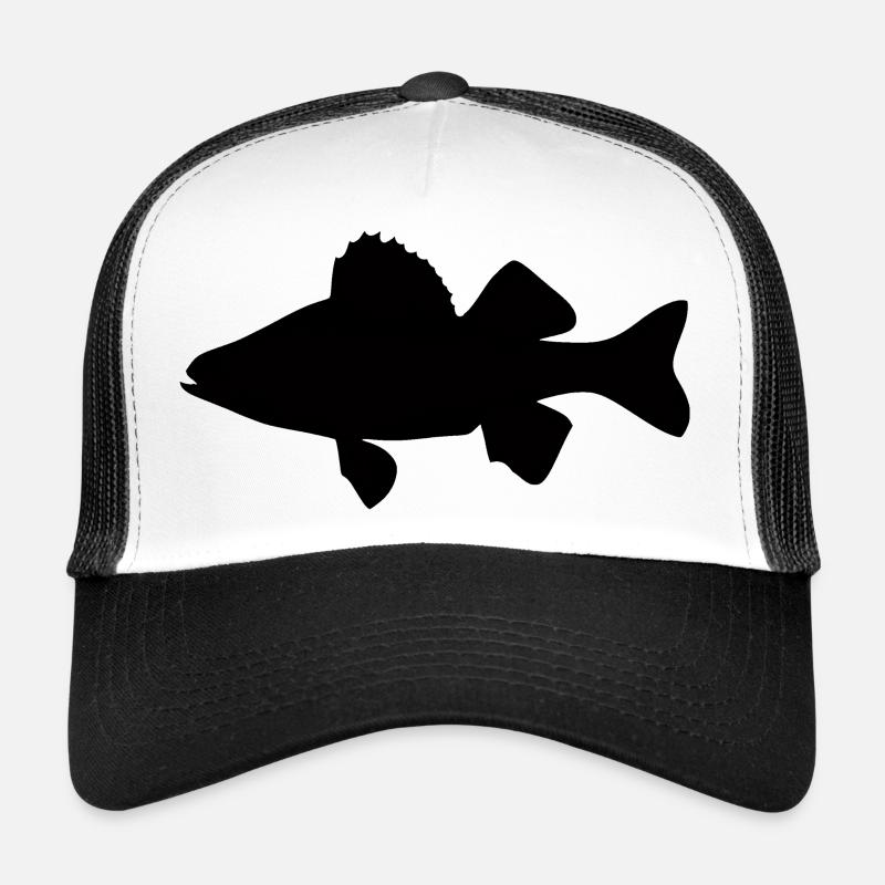 Perche noire Casquette trucker 