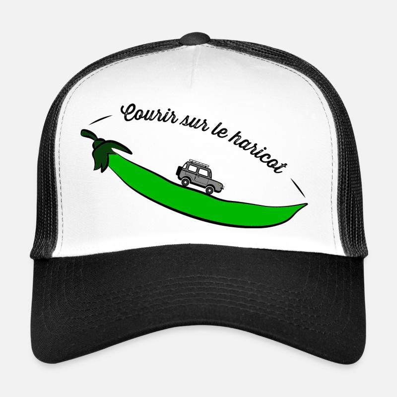 COURIR SUR LE HARICOTcouleur Casquette trucker 