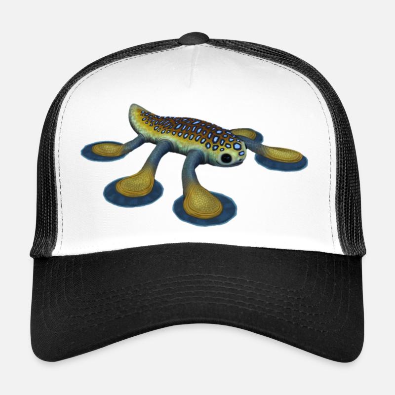 Schwebfisch - Trucker Cap - Weiß/Schwarz