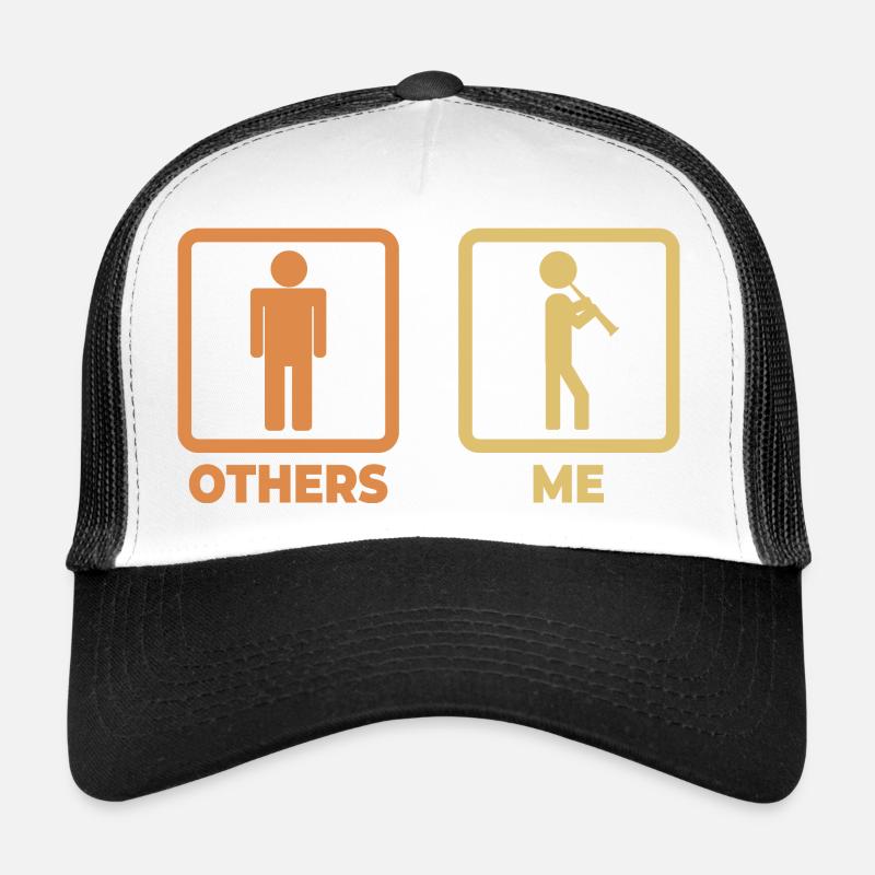 Drôle de clarinettiste Casquette trucker 