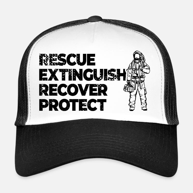 Firefighters Motivation Trucker Cap